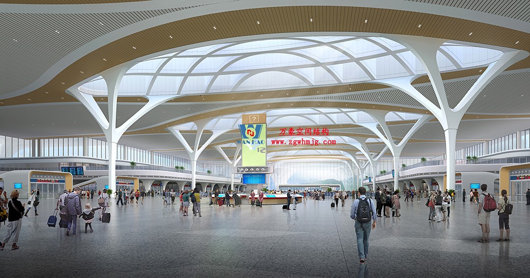 重慶東站站房正在加速建設(shè)，全力繪就項(xiàng)目新篇章