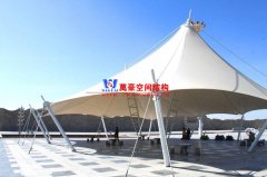 張拉膜涼亭有什么優(yōu)點(diǎn)？一般張拉膜結(jié)構(gòu)涼亭價(jià)格是多少？