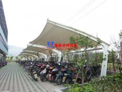 自行車棚用什么材料做較好？為什么膜結構車棚是自行車棚的最佳選擇？