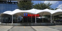 膜結(jié)構(gòu)車棚廠家哪家好？判斷膜結(jié)構(gòu)車棚廠家實力的標準有哪些？