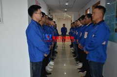 萬(wàn)豪膜結(jié)構(gòu)晨會(huì)學(xué)習(xí)：進(jìn)入作業(yè)場(chǎng)所前，必須成為能夠好好回應(yīng)的人