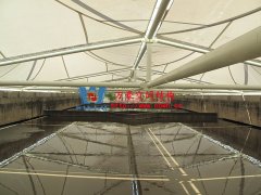 污水池加蓋用什么材料好？為什么污水池膜結(jié)構(gòu)加蓋如此受歡迎？